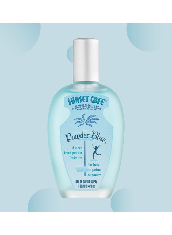 صن سيت كافيه عطر باودر بلو 100ملليلتر - Image 2