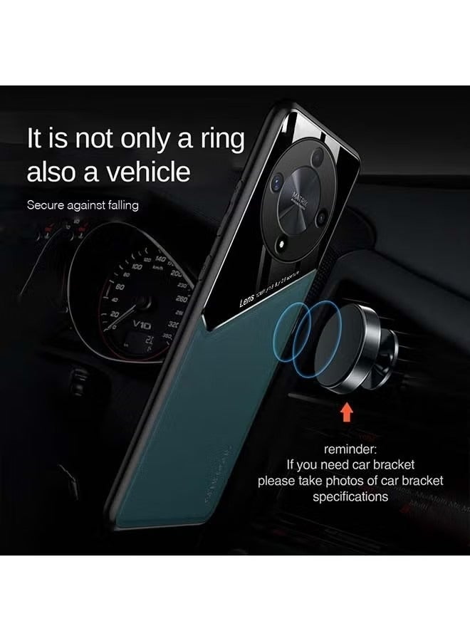 غطاء حالة واقية ل Honor X9b 5G الراقية الأعمال الظهر الجلود المواد عدسة الحزمة الكاملة - Image 3