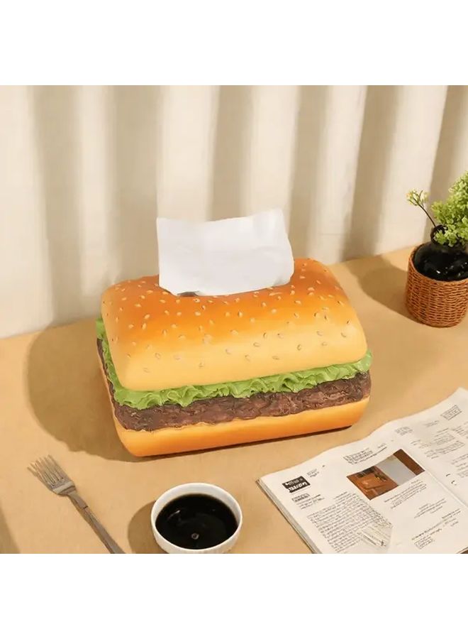 H Garden Hamburger Fruit Food Shapes Tissue Box Creative Home Decor - Image 3