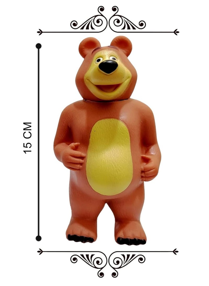 Masha and the Bear in purple dress - Image 3