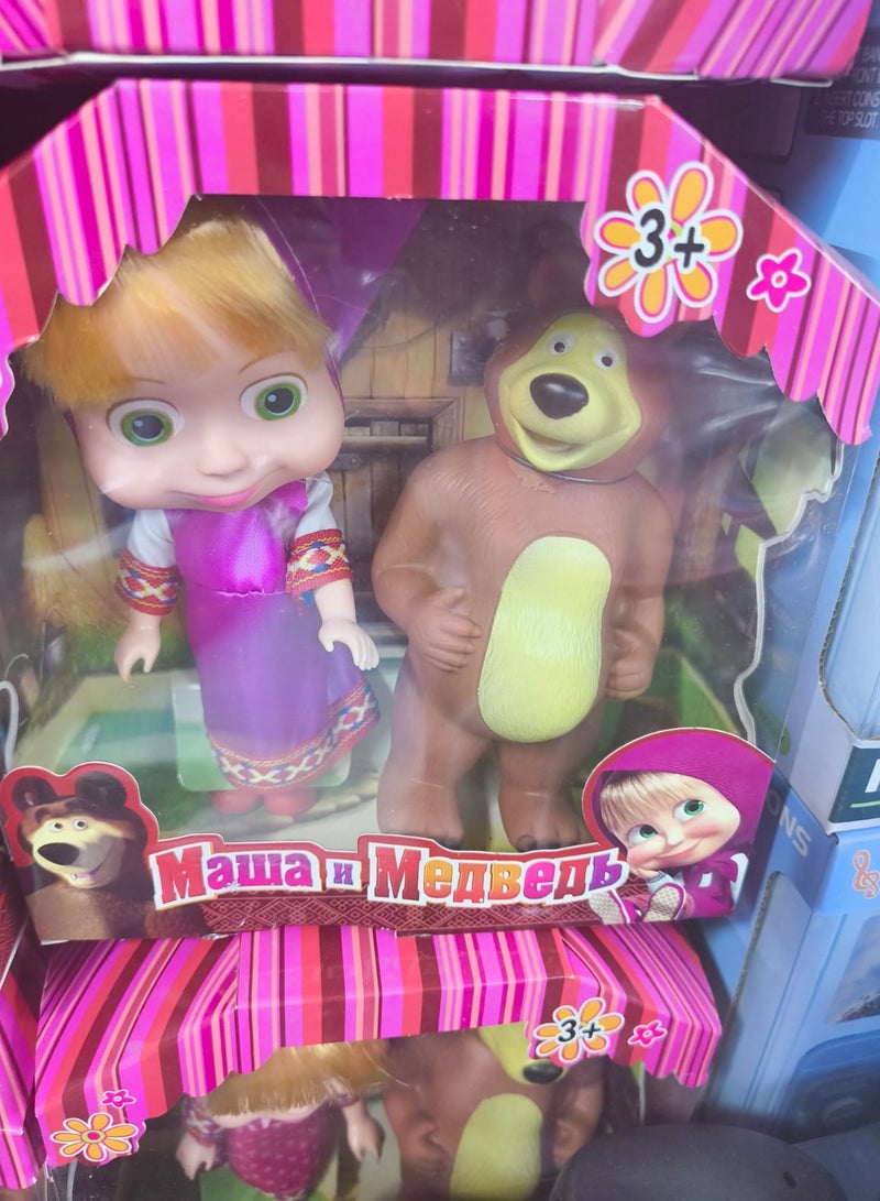 Masha and the Bear in purple dress - Image 5