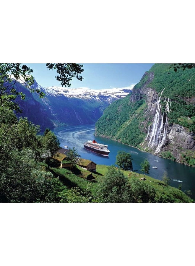Ravensburger بازل رافنسبورجر فيورد النرويج 1000 قطعة - Image 2