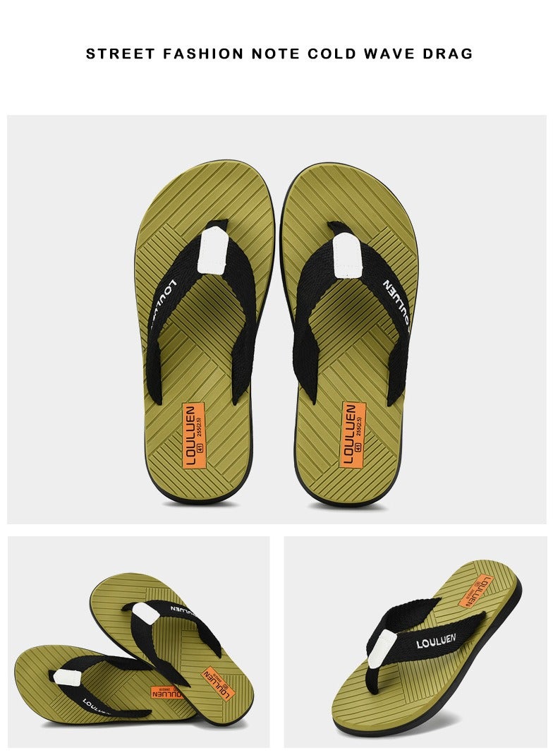 LOULUEN Non Slip Summer Beach Slippers for Home, Travel & Outdoor - Image 2