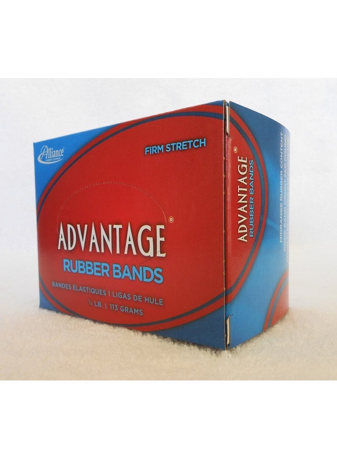 Alliance Rubber 26109 Advantage Rubber Bands Size #10, 1/4 Lb Box Contains Approx. 925 Bands (1 1/4" X 1/16", Natural Crepe) - Image 2