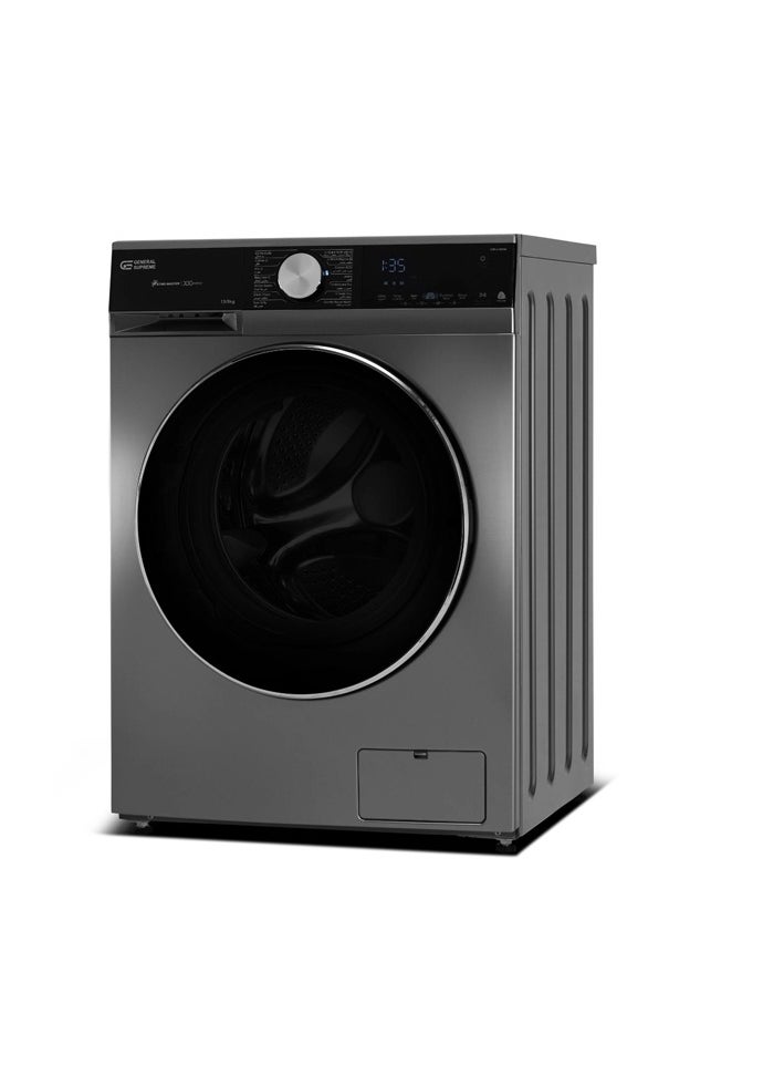 GENERAL SUPREME General Supreme Washing Machine Automatic Front Load 10.5 KG , 7 KG DRY,Inverter, Dark Silver, GSFLA1057DM  - Image 2