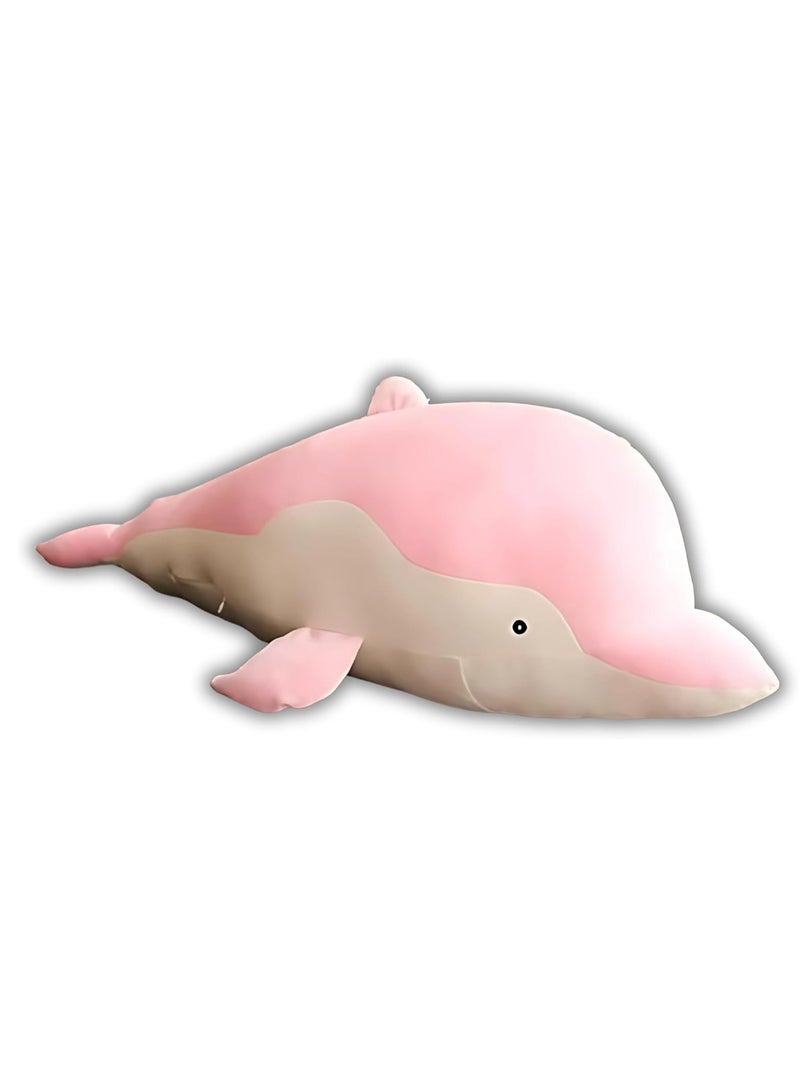UNIVERSAL TOYS 40-Inch Giant Dolphin Plush Doll - Soft & Huggable Sea Animal Toy | Perfect for Kids & Ocean Lovers | Cozy Cuddle Companion & Decor| Great Gift |  - Image 1