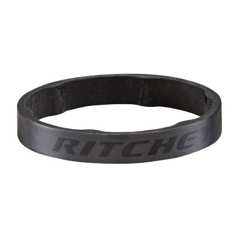 Ritchey Headset Spacer Wcs Carbon Black Ud Matte 28.6Mm/5 Mm 5Pcs/Bag