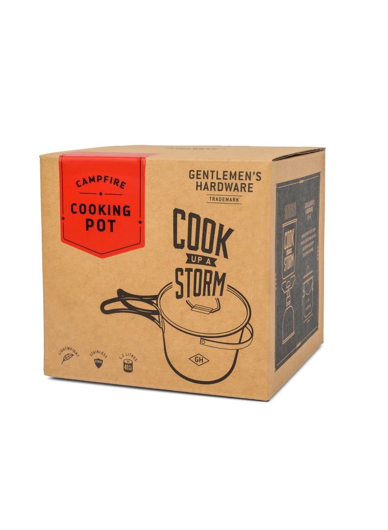 GENTLEMEN'S HARDWARE Campfire Cooking Pot - Image 3