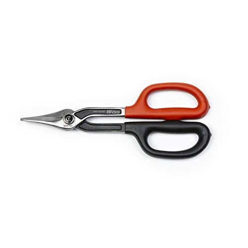 Wiss Crescent Wiss Duckbill Pattern Tinner Snips - Precision Metal Cutter with Torque Control & Ergonomic Handle - WDF10D - 10" - Image 1