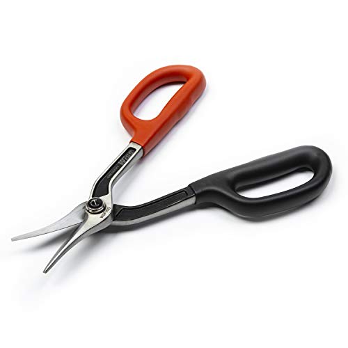 Wiss Crescent Wiss Duckbill Pattern Tinner Snips - Precision Metal Cutter with Torque Control & Ergonomic Handle - WDF10D - 10" - Image 3