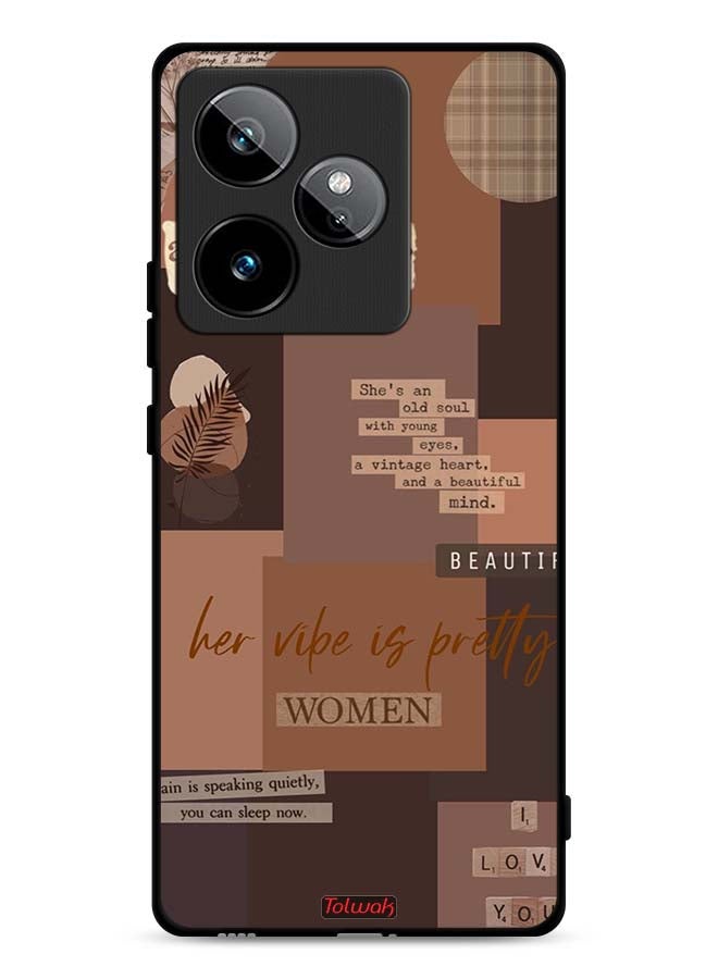 Tolwak Realme GT 7 5G Protective Case Cover Adventurer Women