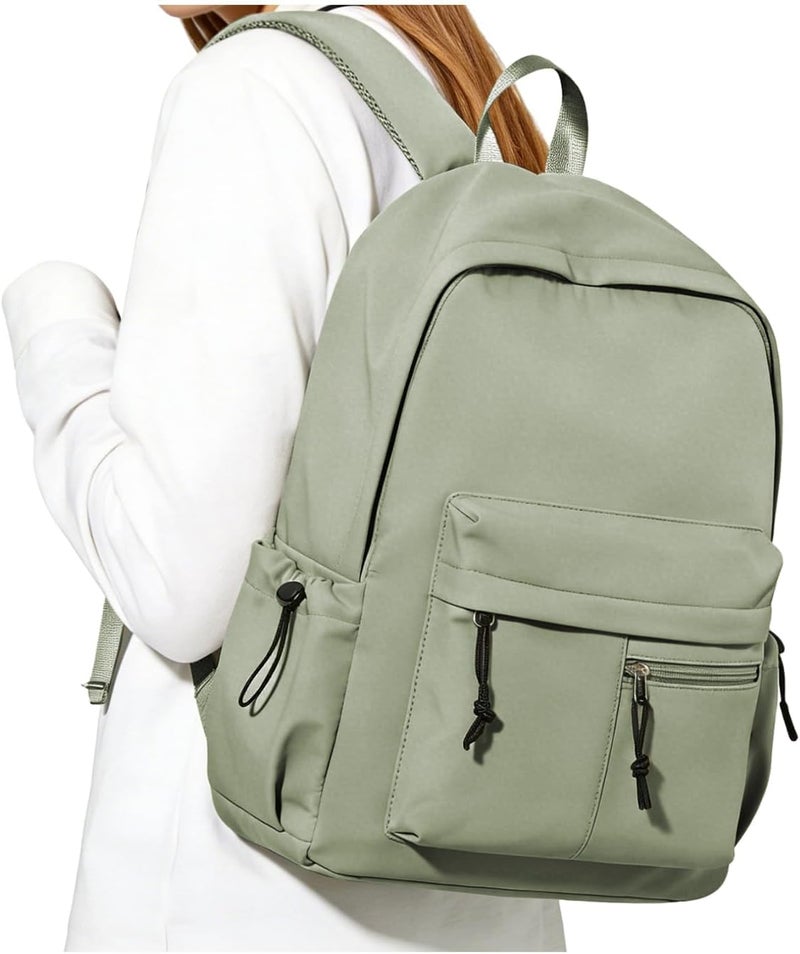 HYC00 School Backpack Womens, Causal Travel School Bags 14 Inch Laptop Backpack for Teenage Girls Lightweight Rucksack Water Resistant Bookbag College Boys Men Work Daypack - Image 1