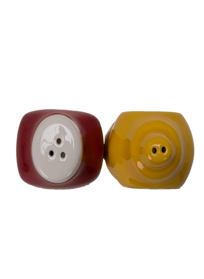Pacific Giftware Mustard & Ketchup Salt and Pepper Shakers - Image 2