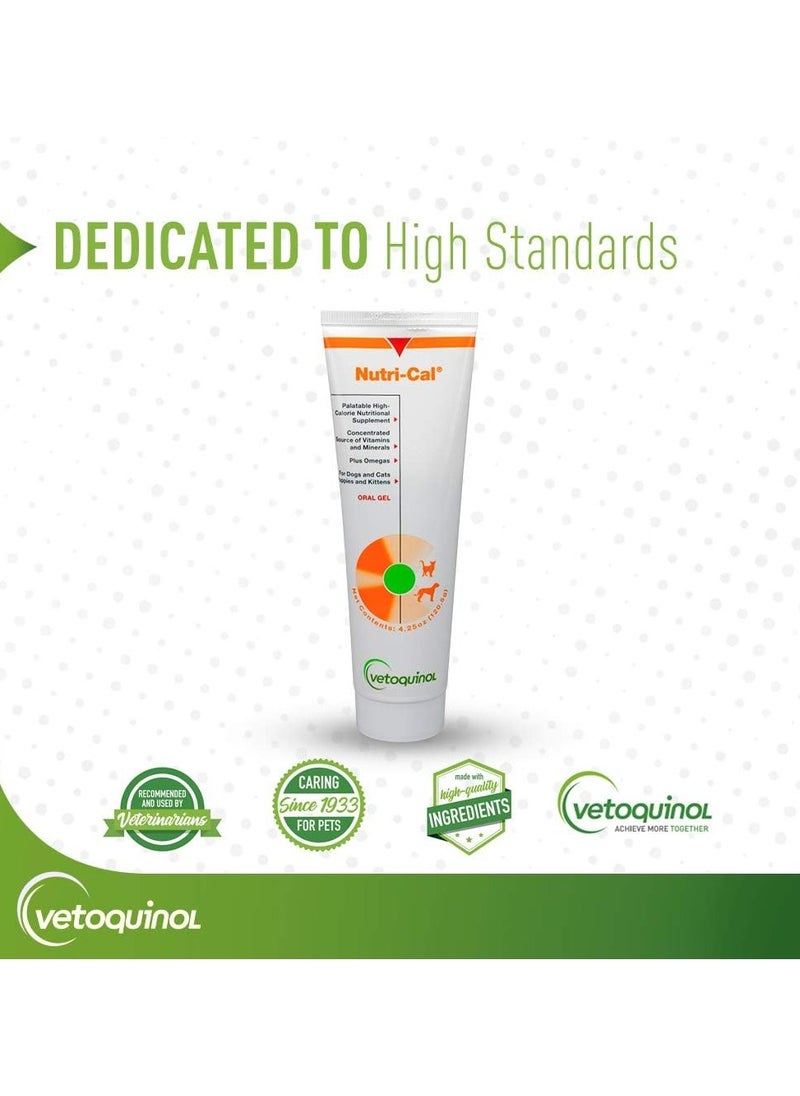 Vetoquinol Vetoquinol Nutri-Cal - High Calorie Supplement for Cats and Dogs 120g  - Image 2