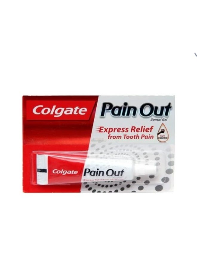 Colgate Pain Out Dental Gel With Clove Oil - 10 g - Image 1