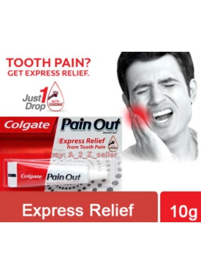 Colgate Pain Out Dental Gel With Clove Oil - 10 g - Image 2