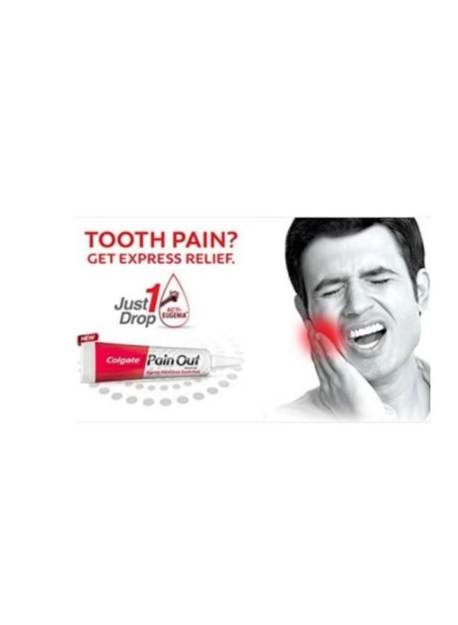 Colgate Pain Out Dental Gel With Clove Oil - 10 g - Image 3