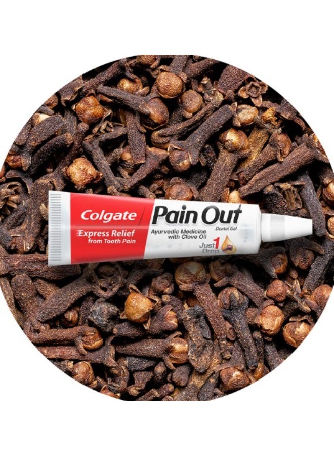 Colgate Pain Out Dental Gel With Clove Oil - 10 g - Image 4