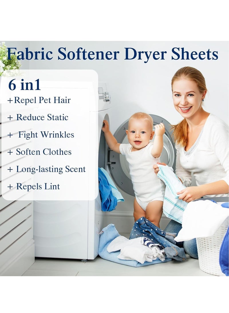 Dryer Sheets - Clothing Softness Sheet, 3 Box/120 Count Natural Fabric Softener with Plant-Based Formula, Removes Static Cling, Gentle on Clothes - for Soothing(Coconut Fragrance, lavender, scent of all flowers) - Image 4