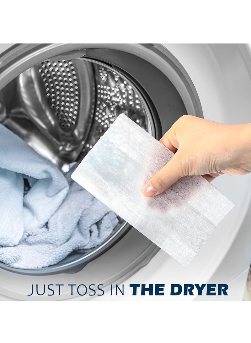 Dryer Sheets - Clothing Softness Sheet, 3 Box/120 Count Natural Fabric Softener with Plant-Based Formula, Removes Static Cling, Gentle on Clothes - for Soothing(Coconut Fragrance, lavender, scent of all flowers) - Image 3