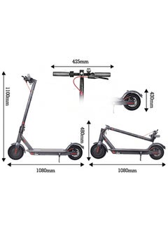 Electric Scooter Adults Foldable Sports Scooter Electric Bike for Adults, 8.5" Solid Tires, Up to 20 Miles Range & 15.5Mph, 350W,Bright Headlight, Double Brake - pzsku/Z560C57971F2CF748A32CZ/45/_/1739407208/36b19edf-9a73-40b3-936b-1b4117226847