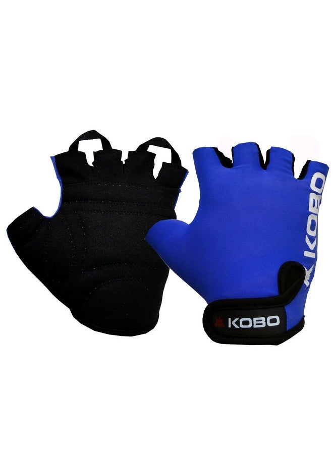 كوبو قفازات رياضية مبطنة لحماية اليد للجنسين من Kobo Gym لرفع الأثقال (مستوردة)  - Image 1