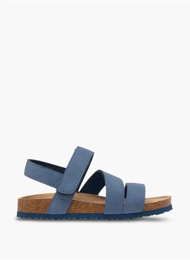 LBL by Shoexpress Boys Stitch Detail Sandals With Hook And Loop Closure Ramadan Collection