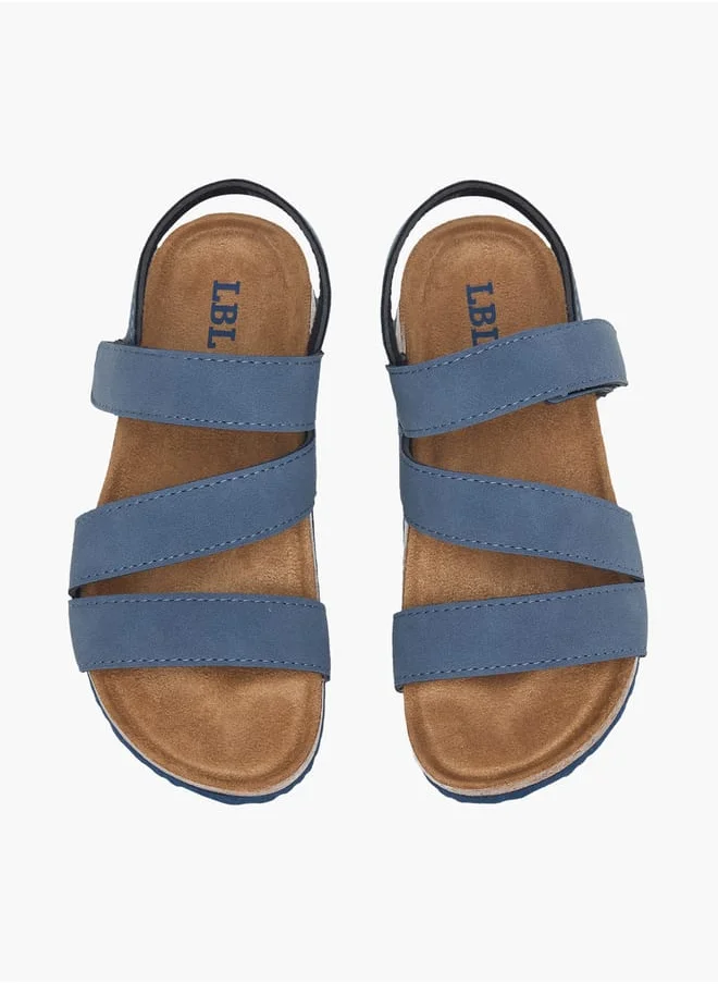 ال بي ال من شو اكسبرس Boys Stitch Detail Sandals With Hook And Loop Closure Ramadan Collection