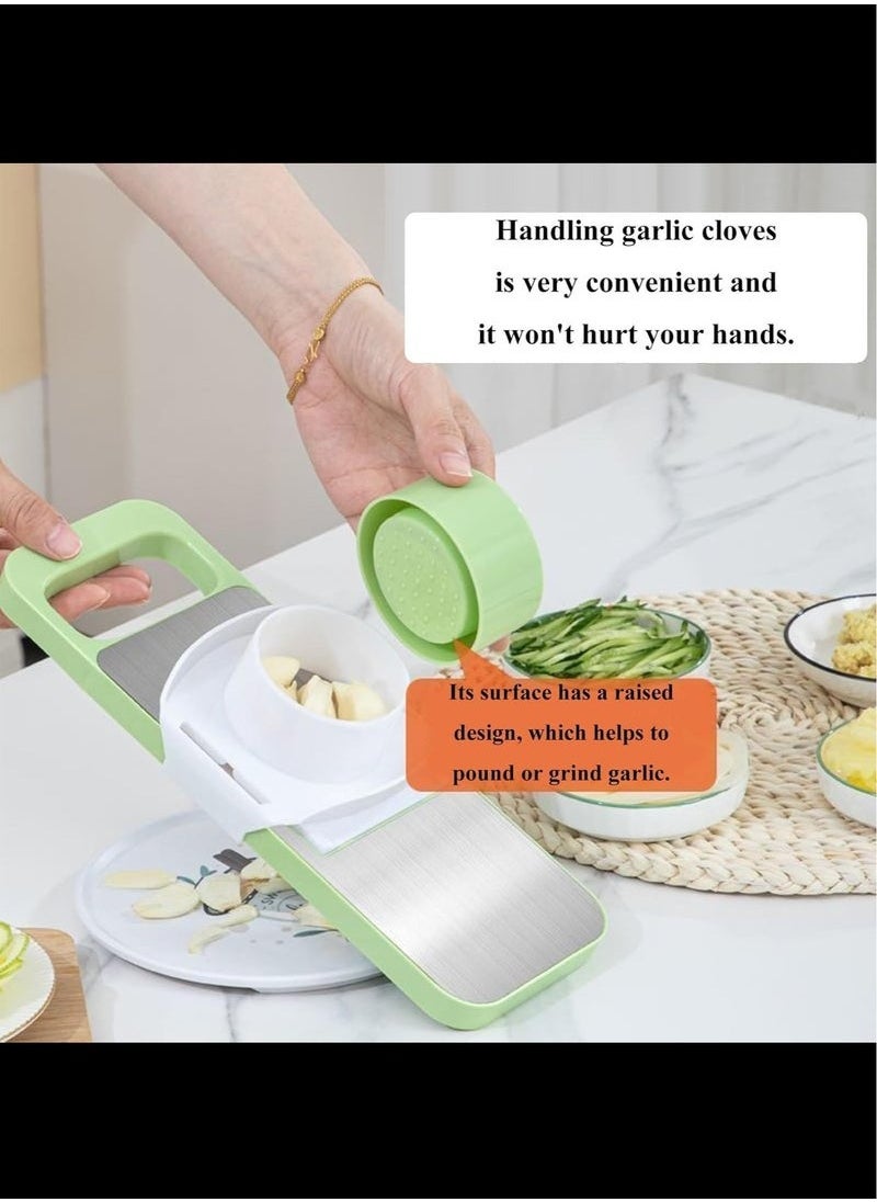 XiuWoo 7-Piece Multifunctional Manual Vegetable Cutter Vegetable slicer  - Image 5