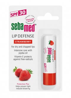 Sebamed SPF 30 Strawberry Lip Defence Bal 4.8grams 