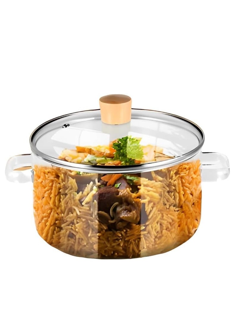 دي إل سي  قدر طبخ زجاج 1.8 لتر  - Image 1