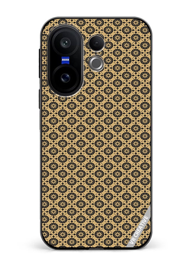 Protective Case Cover For Vivo X200 FE Pattern Classical Luxury Ornament Royal Texture Design Multicolour