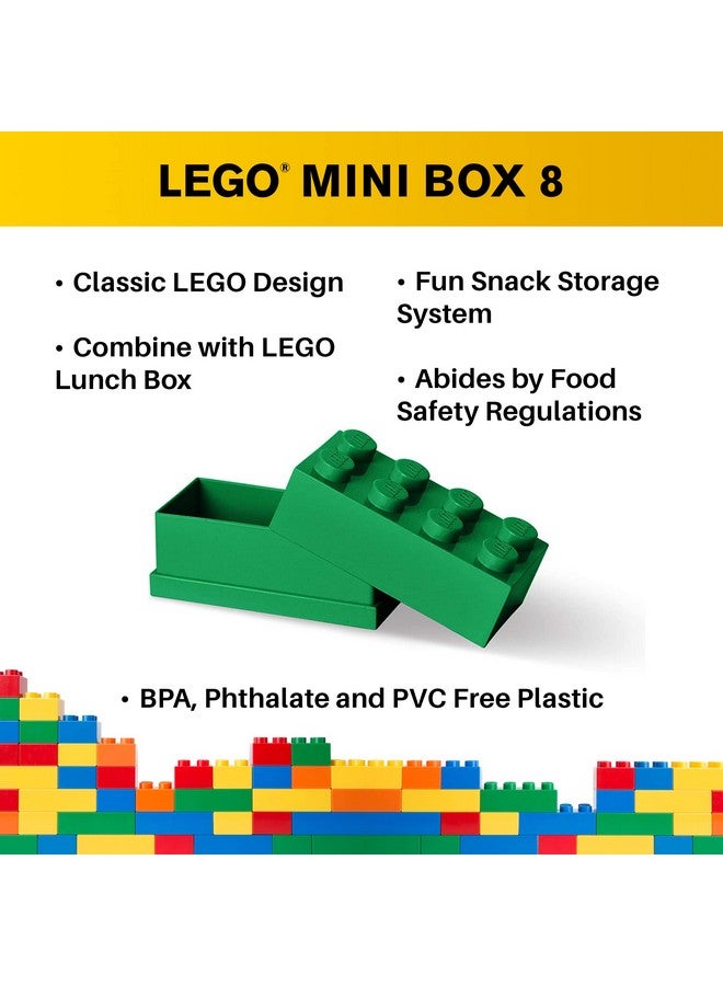 Room Copenhagen 40120634 Lego Mini Box Brick 8 Dark Green - Image 5