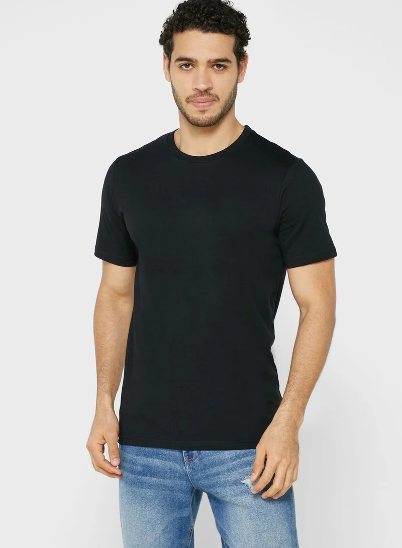 Seventy Five Basics 3 Pack Essential Crew Neck T-Shirts