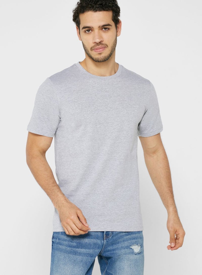 Seventy Five Basics 3 Pack Essential Crew Neck T-Shirts - Image 2