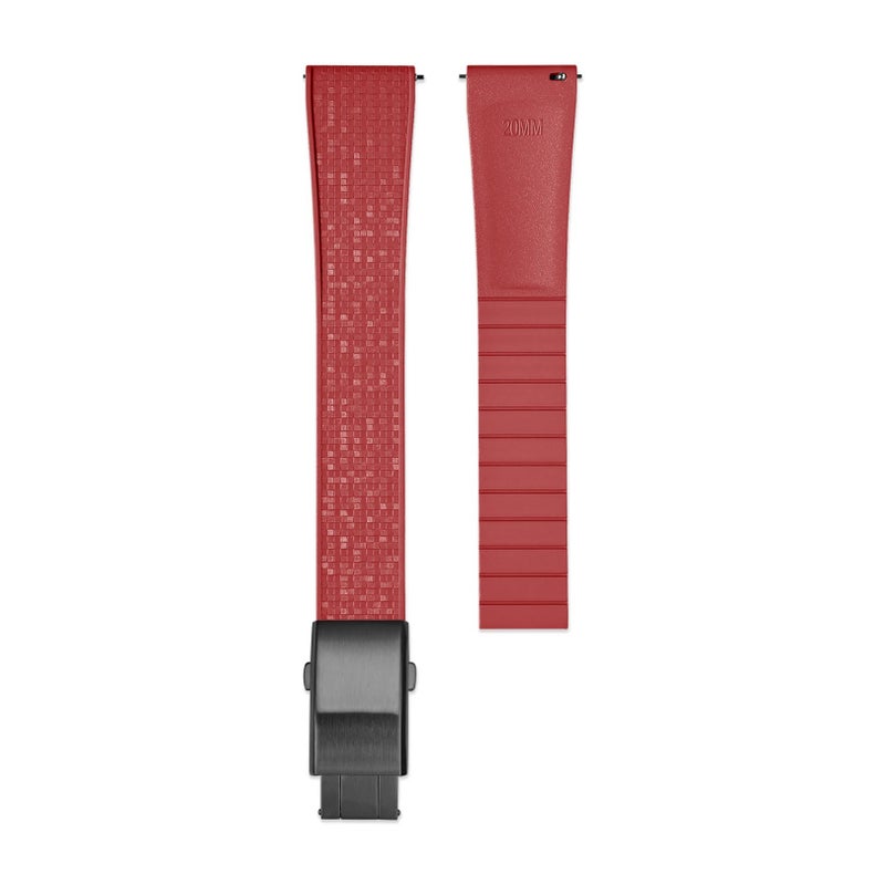 Bluejw Quick Release FKM Rubber Watch Strap 18mm 20mm 21mm 22mm - Premium Waterproof Replacement Band for Tissot & Omega Watches - Image 1