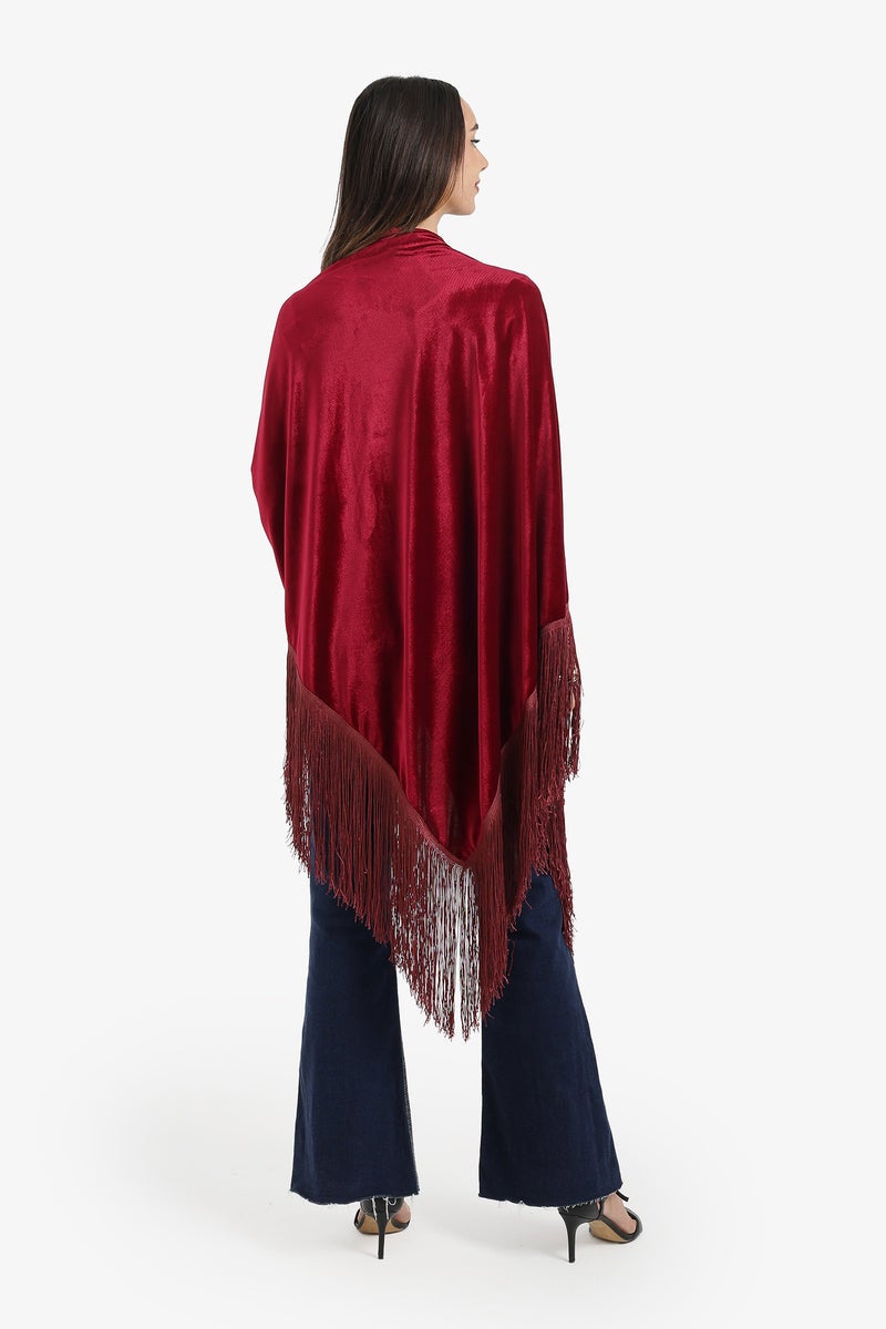 Carina Velvet Wrap Kimono - Image 4