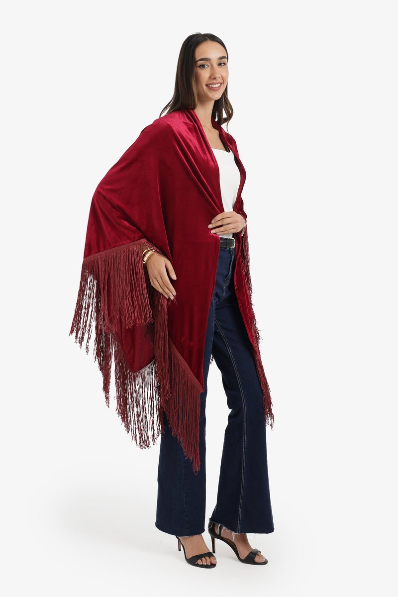 Carina Velvet Wrap Kimono - Image 3