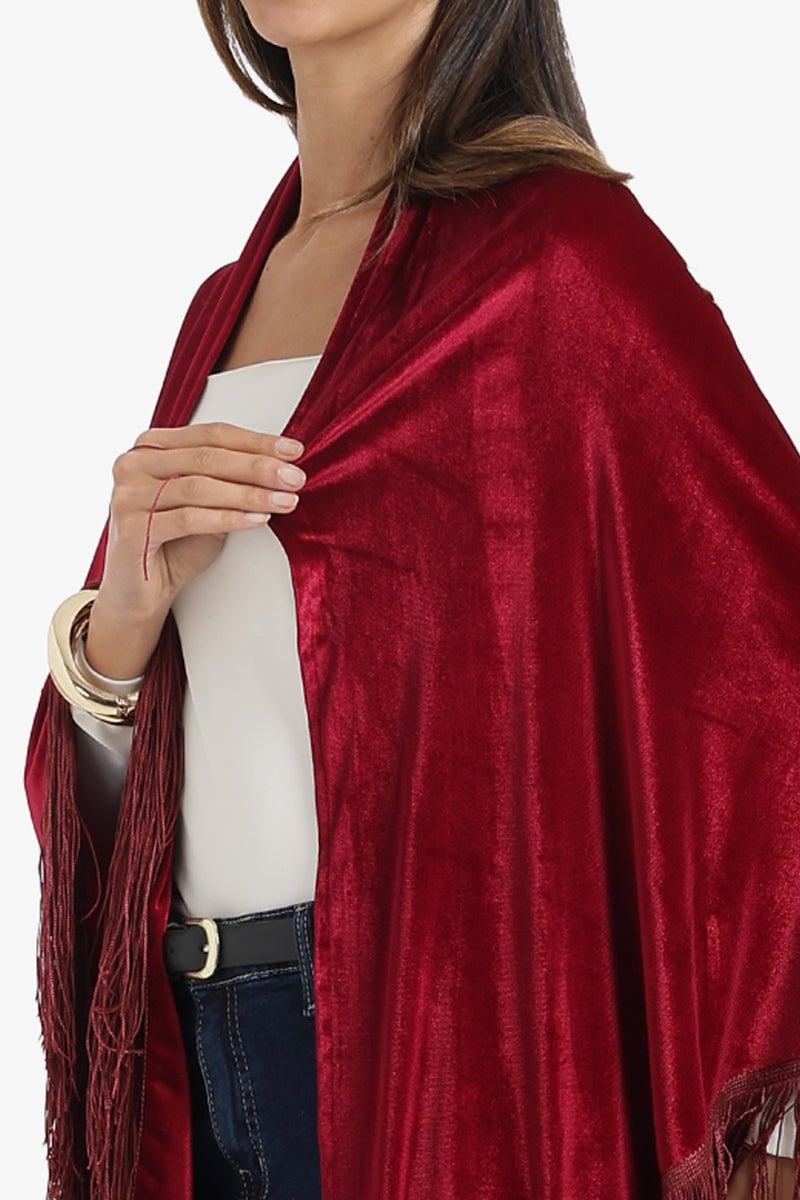Carina Velvet Wrap Kimono - Image 5