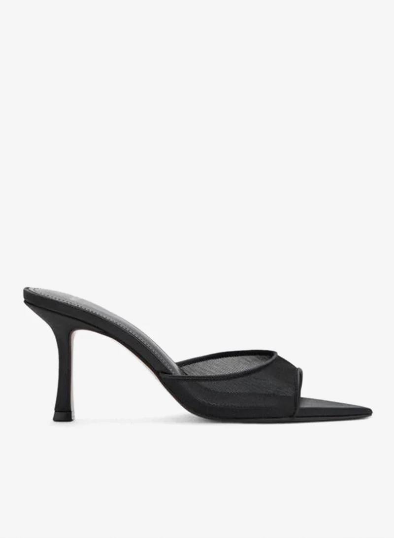 MANGO Pointed heel sandals