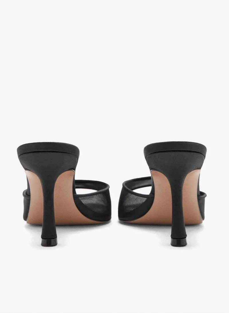 MANGO Pointed heel sandals