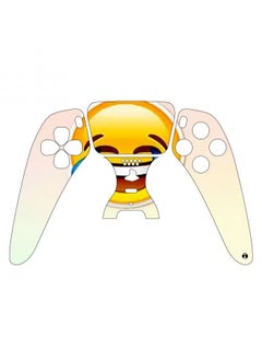Printed Ps5 Controler Sticker Cute Laughing Sticker