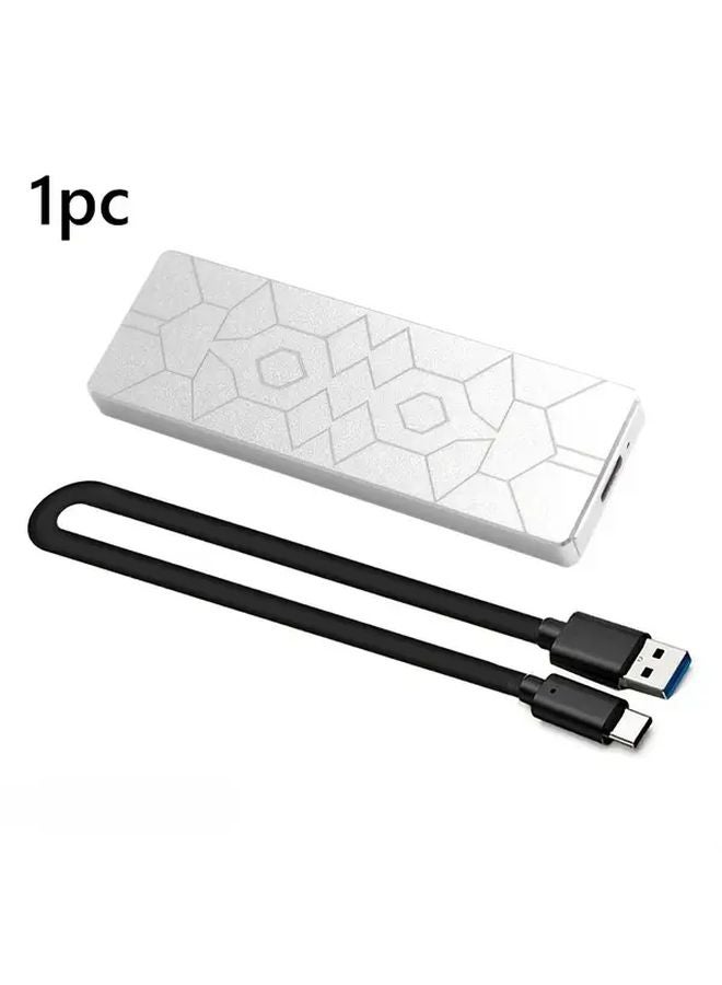 غلاف سيليفري M2 NVME SSD محمول، علبة قرص صلب من النوع C بمنفذ USB 3.1، قطعة واحدة - Image 1