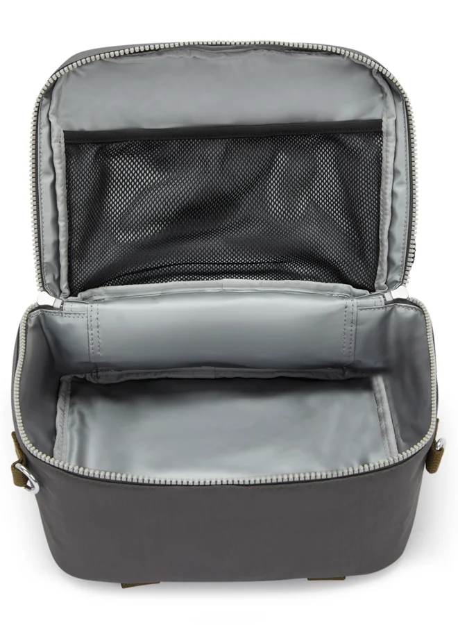 kipling Miyo Back To Grey Large Lunchbag (With Trolley Sleeve) 15381-1Dx