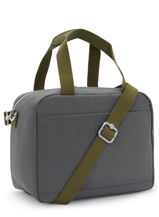 kipling Miyo Back To Grey Large Lunchbag (With Trolley Sleeve) 15381-1Dx - Image 2