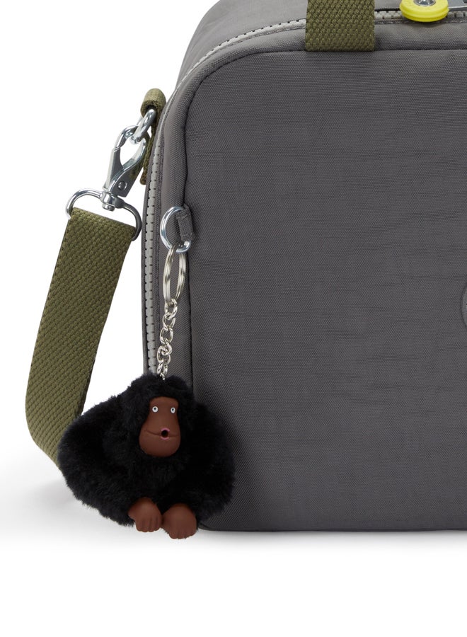 kipling Miyo Back To Grey Large Lunchbag (With Trolley Sleeve) 15381-1Dx - Image 5