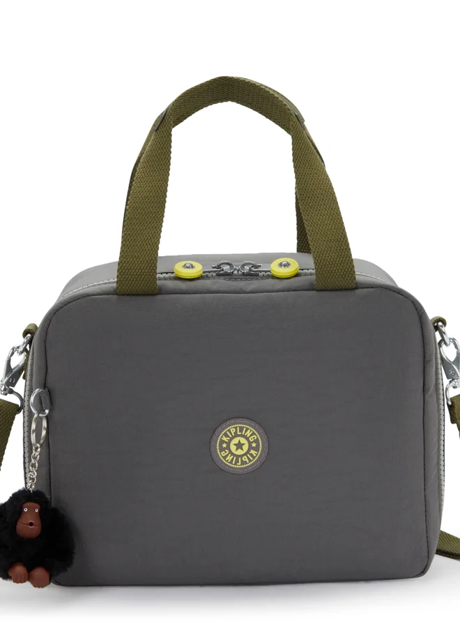 kipling Miyo Back To Grey Large Lunchbag (With Trolley Sleeve) 15381-1Dx