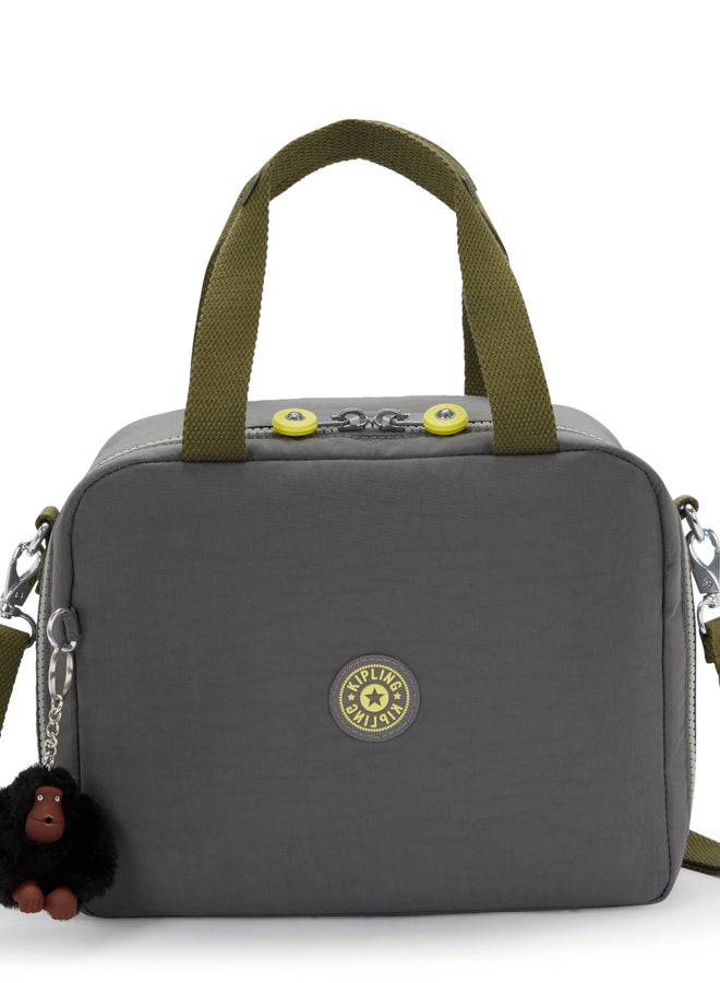 kipling Miyo Back To Grey Large Lunchbag (With Trolley Sleeve) 15381-1Dx - Image 1