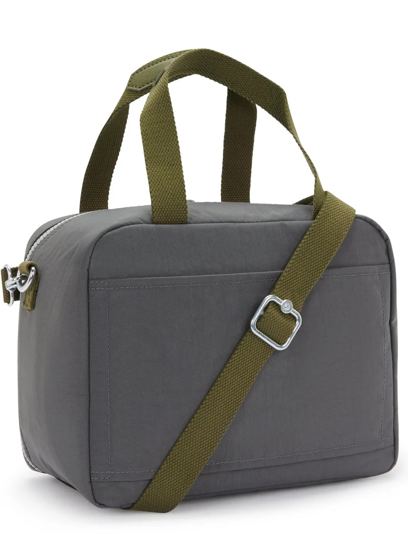 kipling Miyo Large Unisex Lunch Bag (With Trolley Sleeve) - Back To Grey