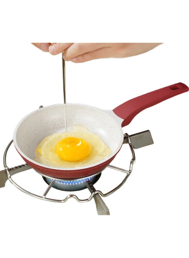 Ssn Non-Stick Mini Frying Pan, Small Flat-Bottom Pan, Egg Frying Tool, Breakfast Pan, Ceramic Frying Pan - Image 2